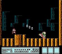 une photo d'Ã©cran de Super Mario Bros 3 sur Nintendo Nes